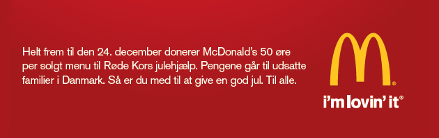 Røde Kors x McDonalds