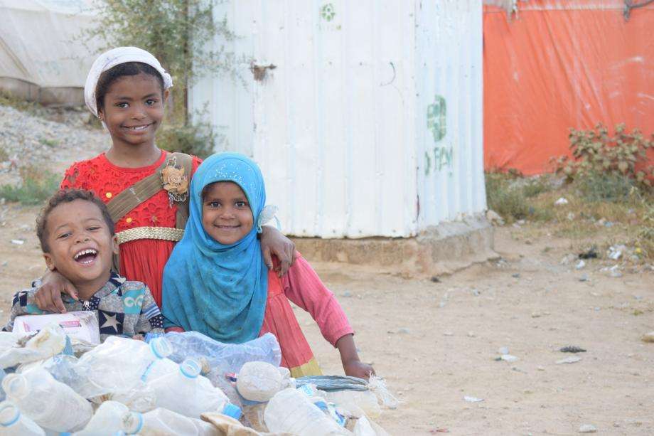 Børn i Yemen