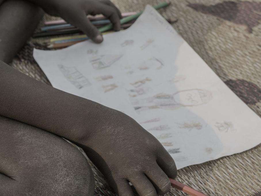 Børn i Den Centralafrikanske Republik